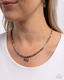 Paparazzi Dainty Dimension - Brown Necklace