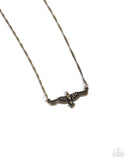 Paparazzi Eagle Exception - Brass Necklace