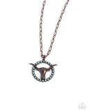 Longhorn Lasso - Copper Necklace