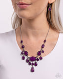 Paparazzi Significant Influence - Purple Necklace