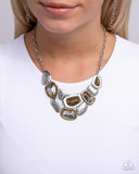 Paparazzi Mixed Motive - Silver Necklace