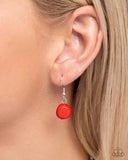 Paparazzi Malibu Minuet - Red Necklace