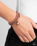 Paparazzi Engaged Explorer - Copper Bracelet