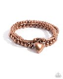 Paparazzi Engaged Explorer - Copper Bracelet