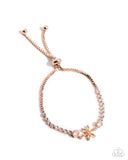 Paparazzi Dainty Delivery - Copper Bracelet