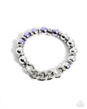 Paparazzi Mixed Company - Purple Bracelet