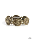 Paparazzi Roaring Rose - Brass Bracelet