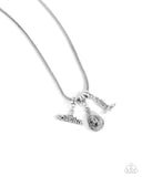 Paparazzi Boy Meets COWGIRL - Silver Necklace