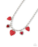 Paparazzi Mutual Affection - Red Necklace