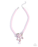 Paparazzi All Over TON - Pink Necklace