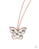 Paparazzi Skyward Shells - Copper Necklace
