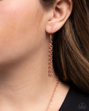 Paparazzi Skyward Shells - Copper Necklace