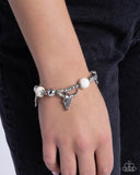 Paparazzi Western Welcome - White Bracelet
