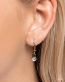 Paparazzi Loveable Layers - Brass Necklace