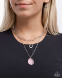 Paparazzi Western Wheelhouse - Pink Necklace