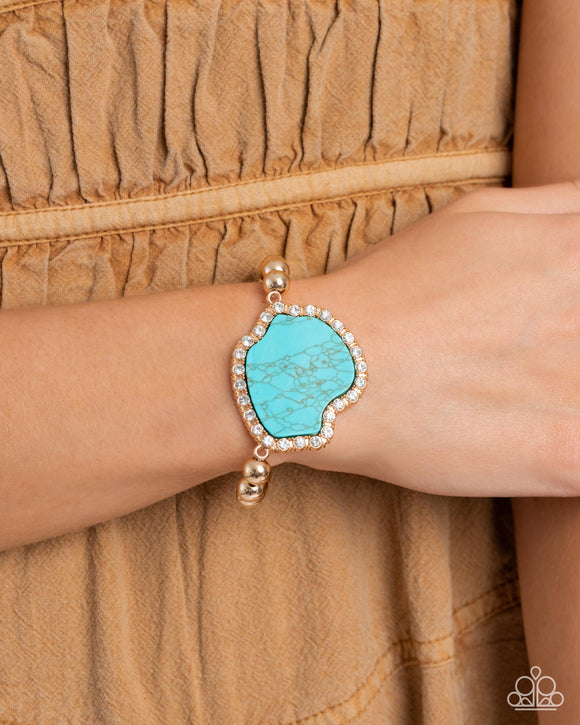 Paparazzi Earthy Excavation - Gold Bracelet