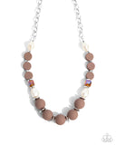 Paparazzi And Just Like That... - Brown Necklace