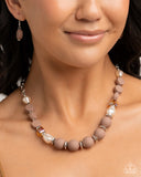 Paparazzi And Just Like That... - Brown Necklace