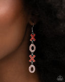 Paparazzi XOXO Stream - Multi Earring
