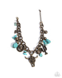 Paparazzi Wild West Whimsy - Brass Necklace