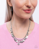 Paparazzi LOCK of Love - White Necklace