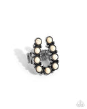 Paparazzi Wild West Whisper - White Ring