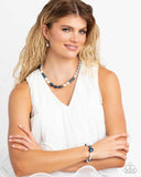 Paparazzi Captivating Can-Can - Blue Necklace