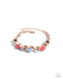 Paparazzi Reawakening Revelry - Rose Gold Bracelet