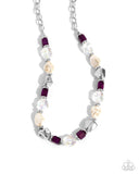 Paparazzi Frenetic Feeling - Purple Necklace