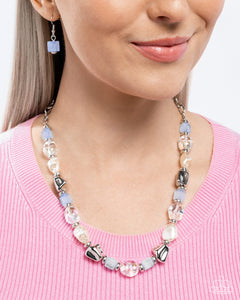 Paparazzi Frenetic Feeling - Blue Necklace