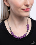 Paparazzi Malibu Motivation - Purple Necklace