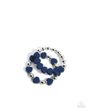 Paparazzi Malibu Moxie - Blue Bracelet