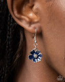 Paparazzi French Florals - Blue Necklace