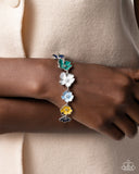 Paparazzi Candid Color - Blue Bracelet