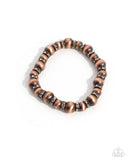 Paparazzi Harmonious Hallmark - Copper Bracelet