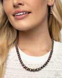 Paparazzi Harmonious Hearth - Copper Necklace