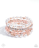 Paparazzi To An Elegant Extent - Rose Gold Bracelet