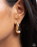 Paparazzi Raindrop Reveal - Gold Earring