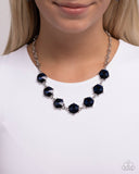 Paparazzi Drowning in Dazzle - Blue Necklace