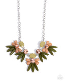 Paparazzi Folklore Flair - Green Necklace