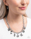 Paparazzi Good Luck To You - White Necklace