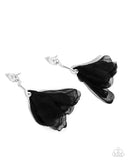 Paparazzi Corps de Ballet - Black Earring