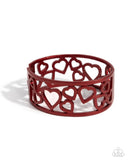 Paparazzi Steal Your Heart - Red Bracelet
