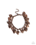 Paparazzi Charming Change - Copper Bracelet