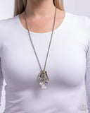 Paparazzi Canine Couture - White Necklace