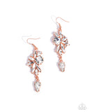 Paparazzi Dazzling Dance - Copper Earring