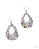 Paparazzi Prismatic Principal - Orange Earring