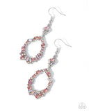 Paparazzi Poppin Pizzazz - Pink Earring