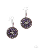 Paparazzi Cathedral Chic - Purple Earring
