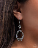 Paparazzi Poppin Pizzazz - White Earring